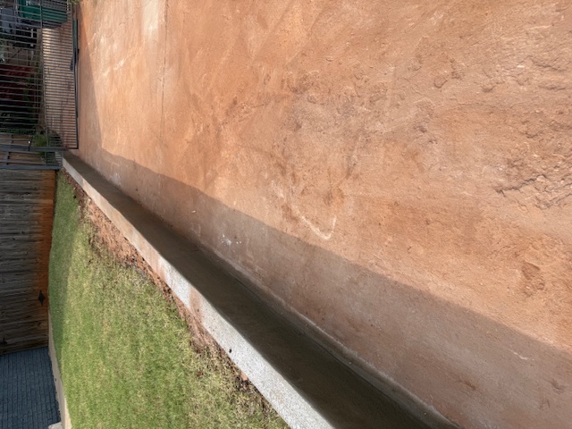Retaining wall Quail Creek
